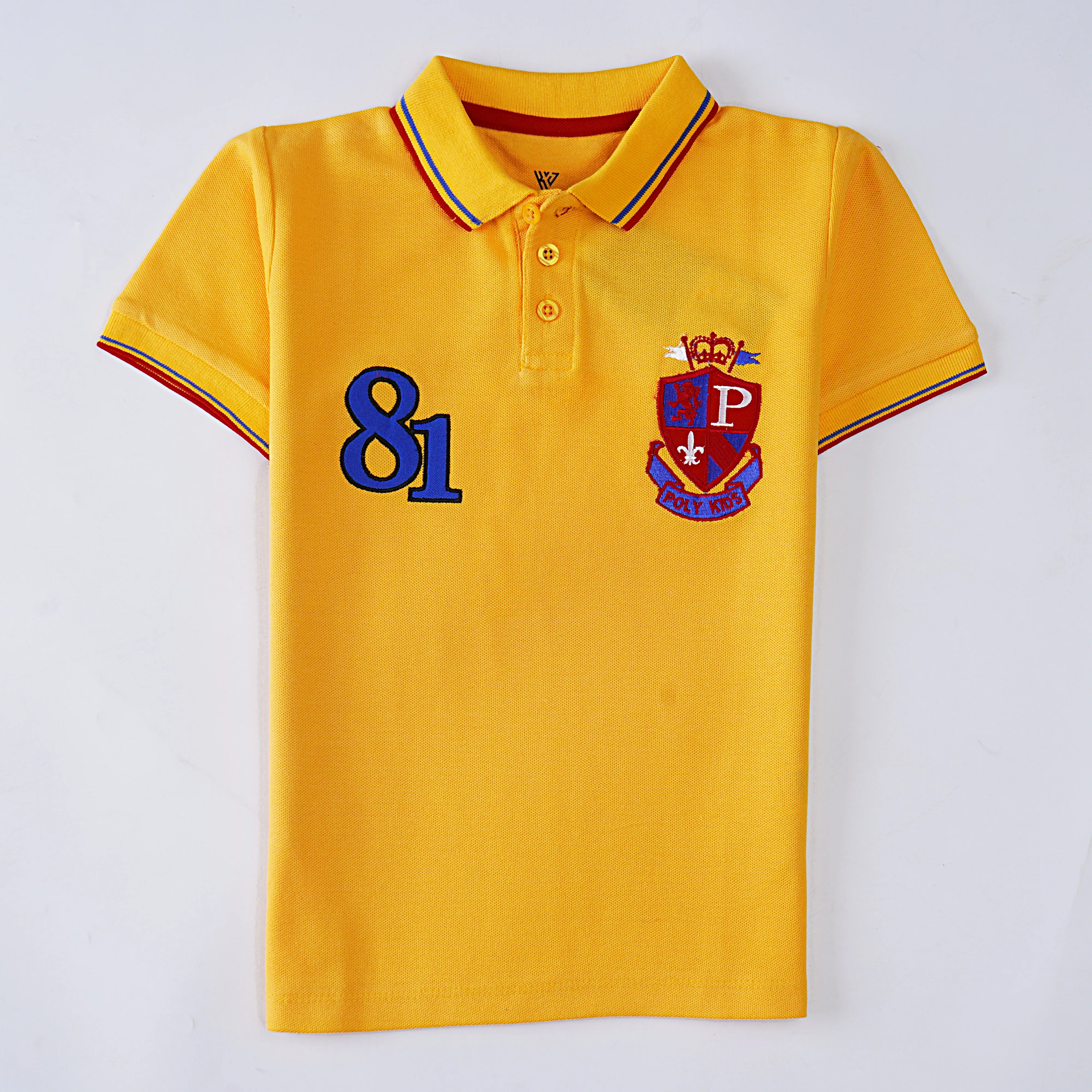 Boys Half Sleeves Polo T-Shirt (81)