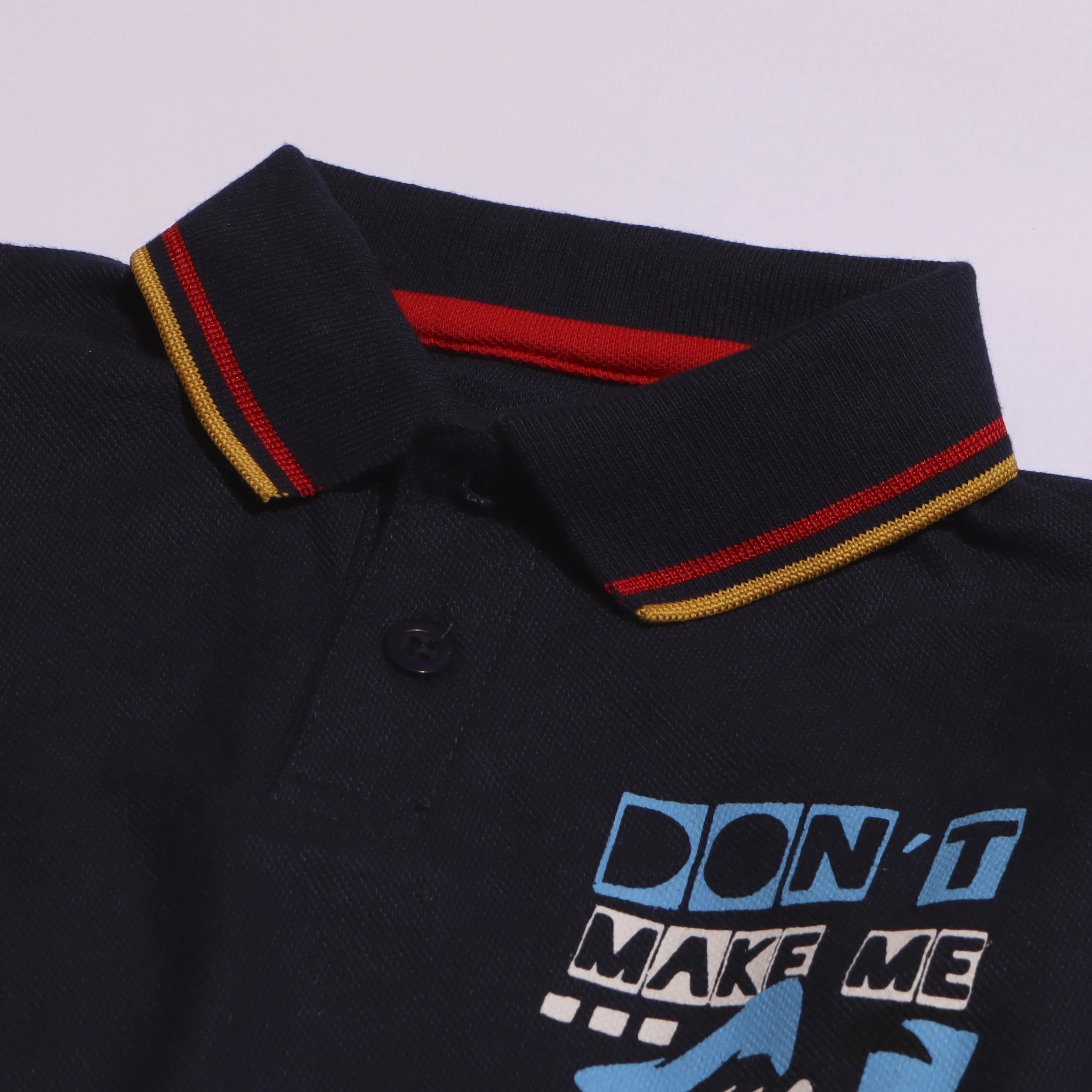 Boys Half Sleeves Polo T-Shirt (Donald)