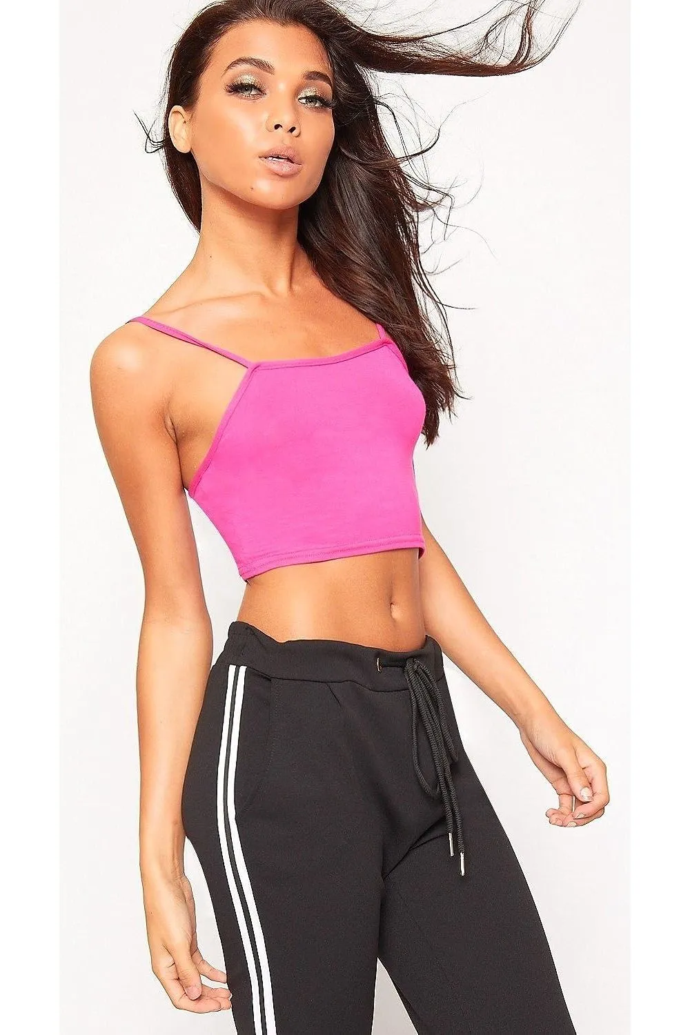 Bralet Crop Stretch Vest Top