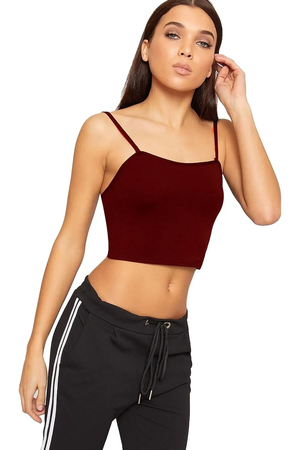 Bralet Crop Stretch Vest Top