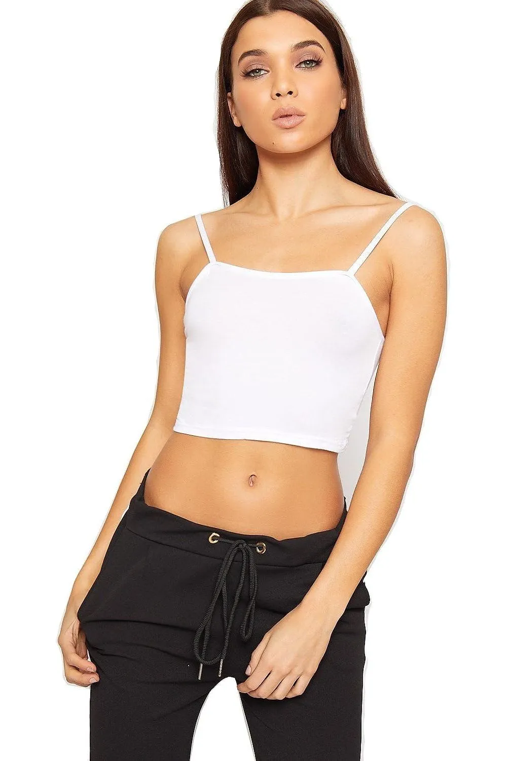 Bralet Crop Stretch Vest Top