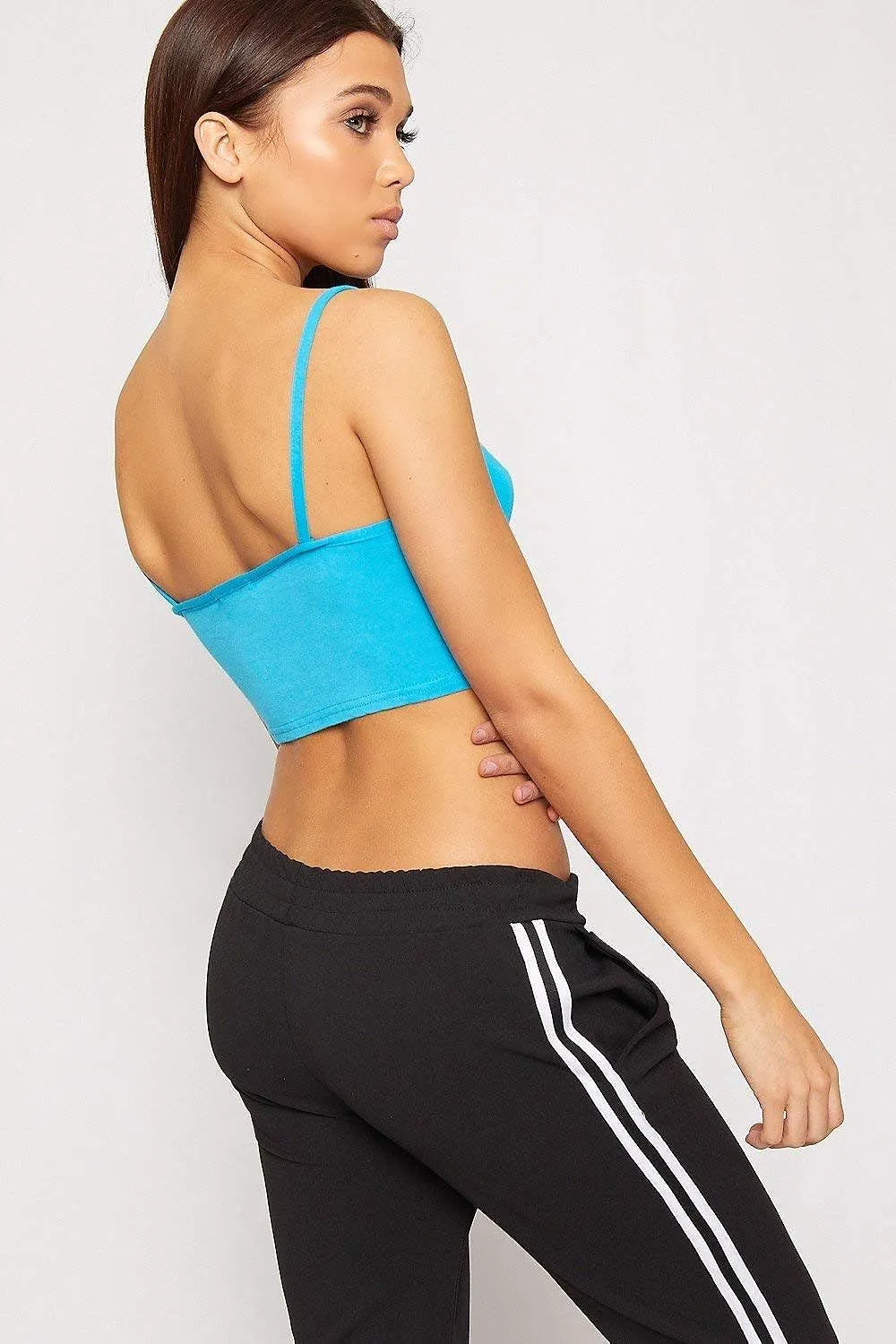 Bralet Crop Stretch Vest Top