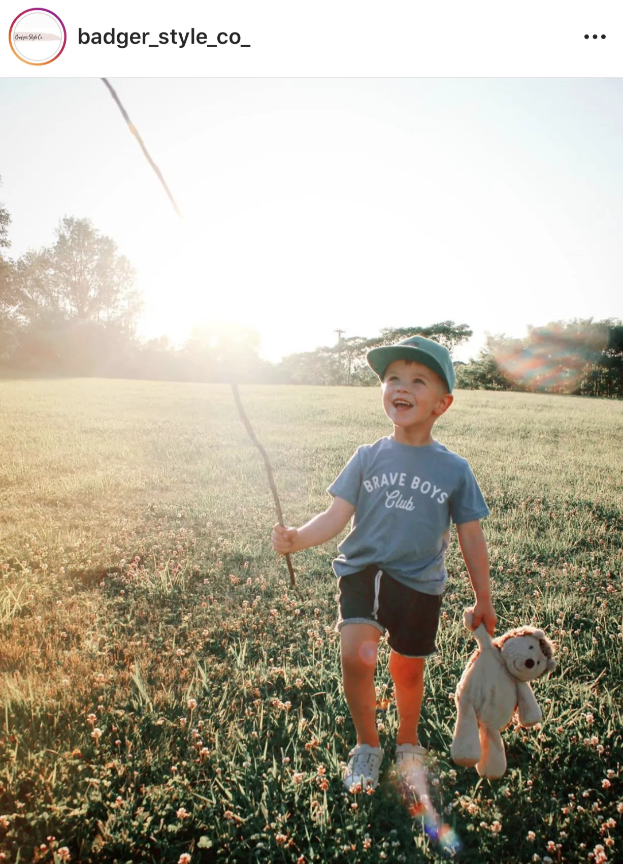 Brave Boys Tee