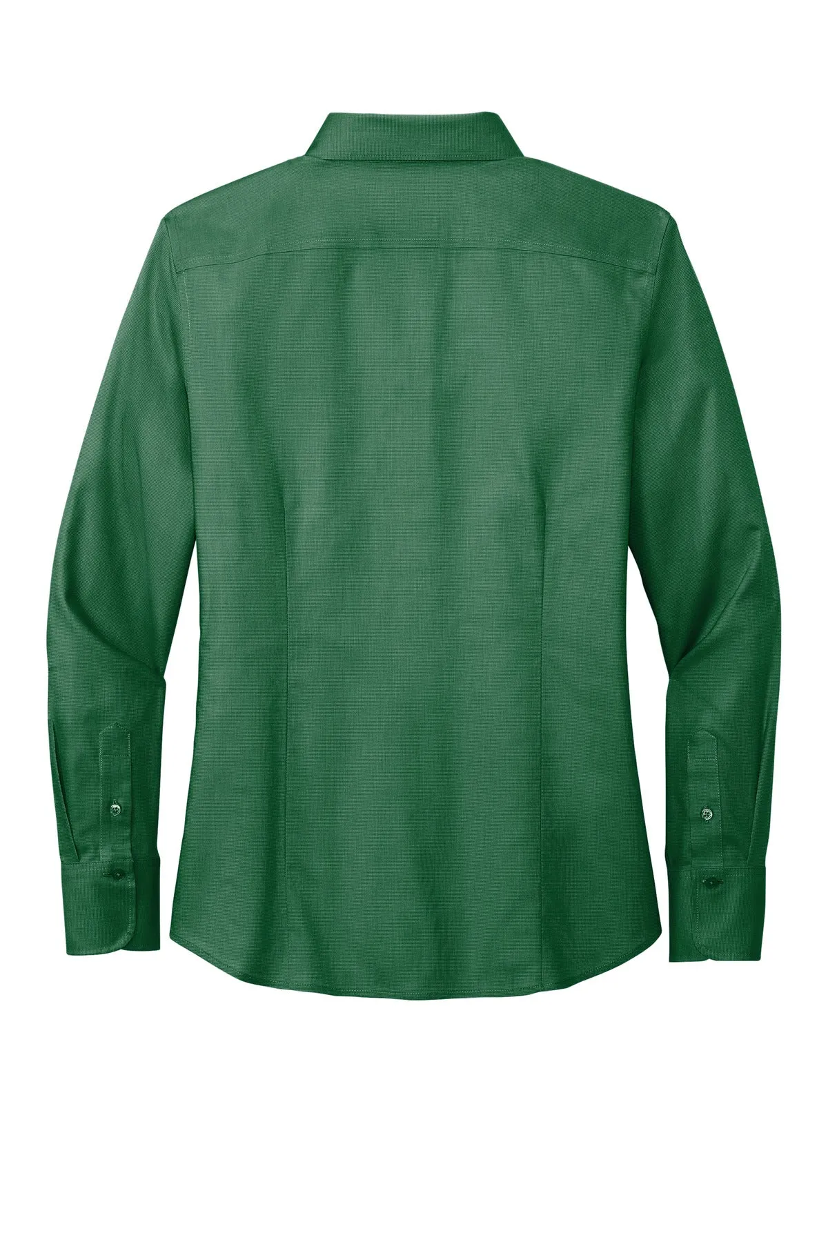 Brooks Brothers Women's Wrinkle-Free Stretch Nailhead Shirt BB18003 Club Green