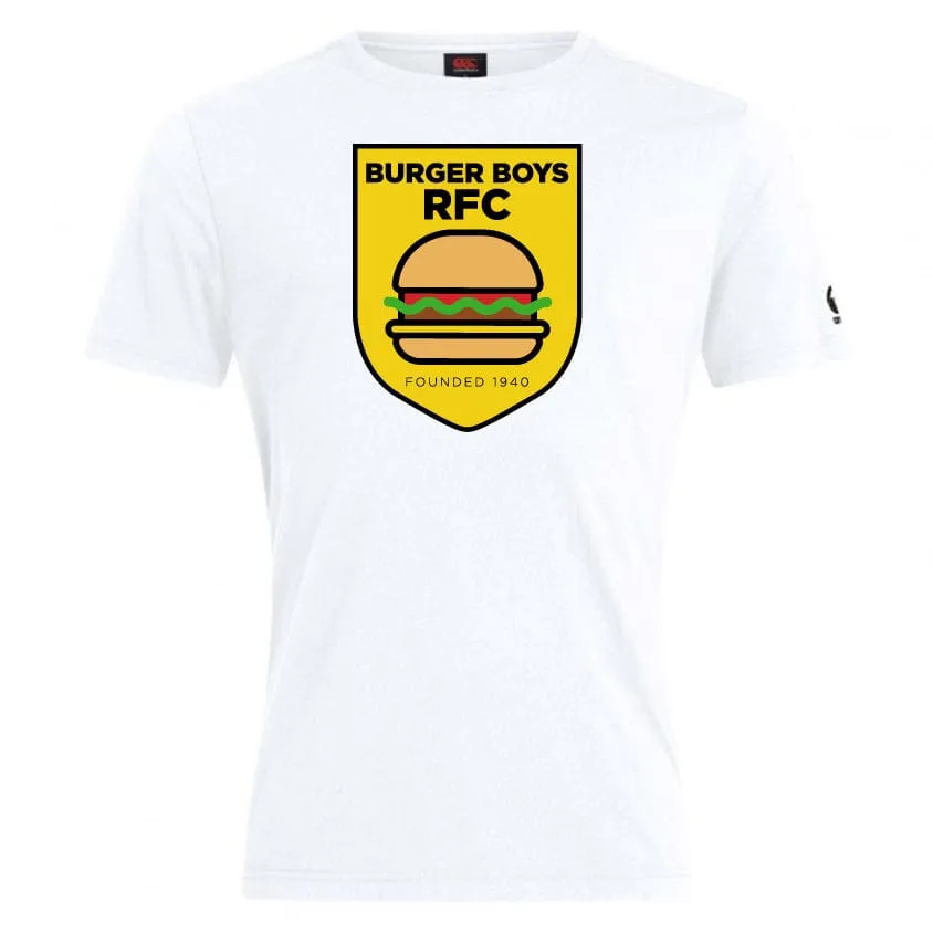 Burger Boys RFC Club Plain Tee by Canterbury