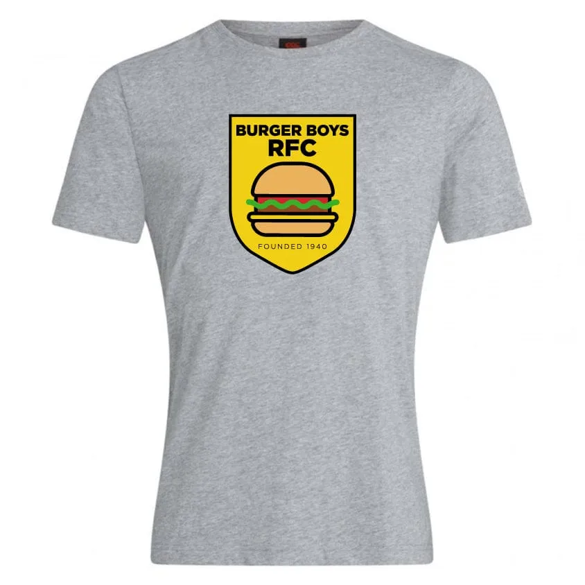 Burger Boys RFC Club Plain Tee by Canterbury
