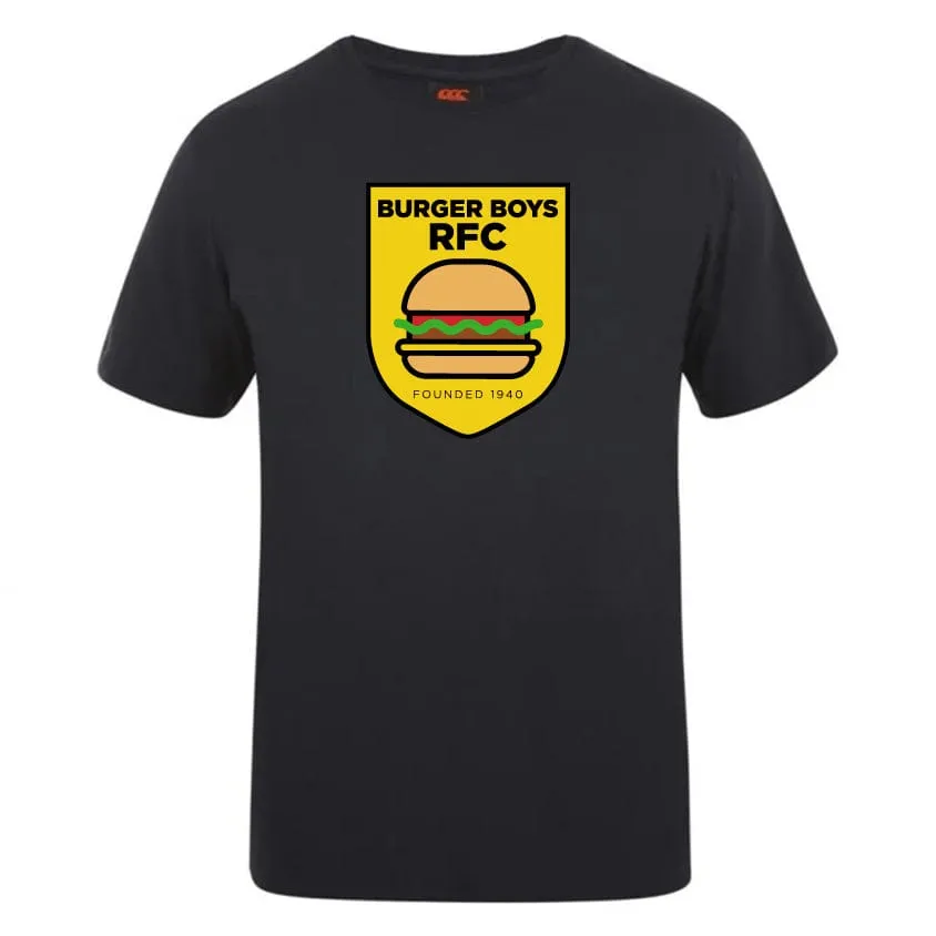 Burger Boys RFC Club Plain Tee by Canterbury