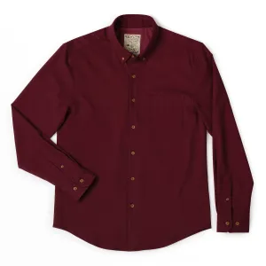 Burgundy – BorlandFlex™ Long Sleeve Flannel