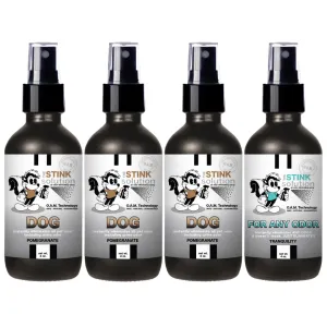 Buy 3 Get 1 FREE - Pet Sampler Set 4 oz Odor Eliminating Sprays