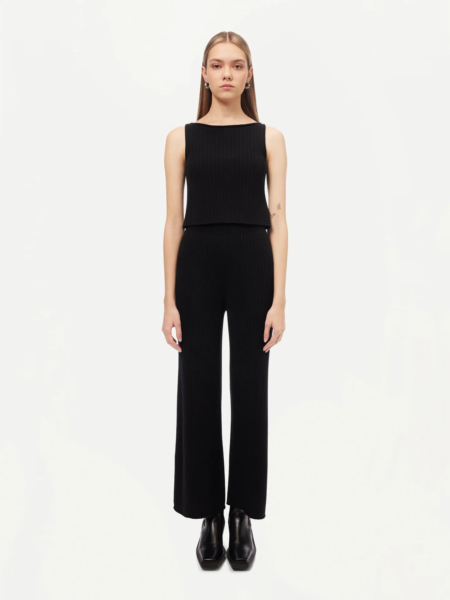 Cashmere Crop Top