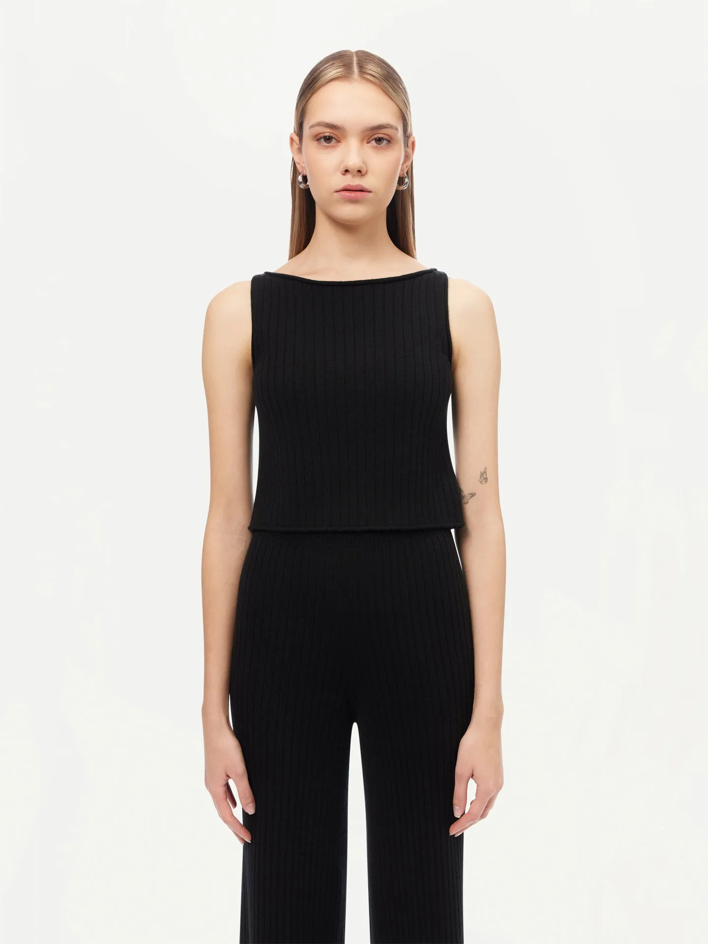 Cashmere Crop Top
