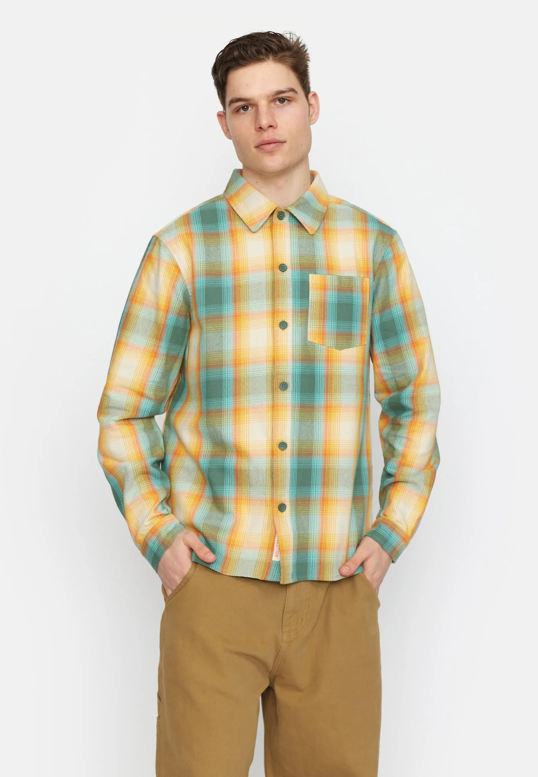 Casual Overshirt / 3974 - Green