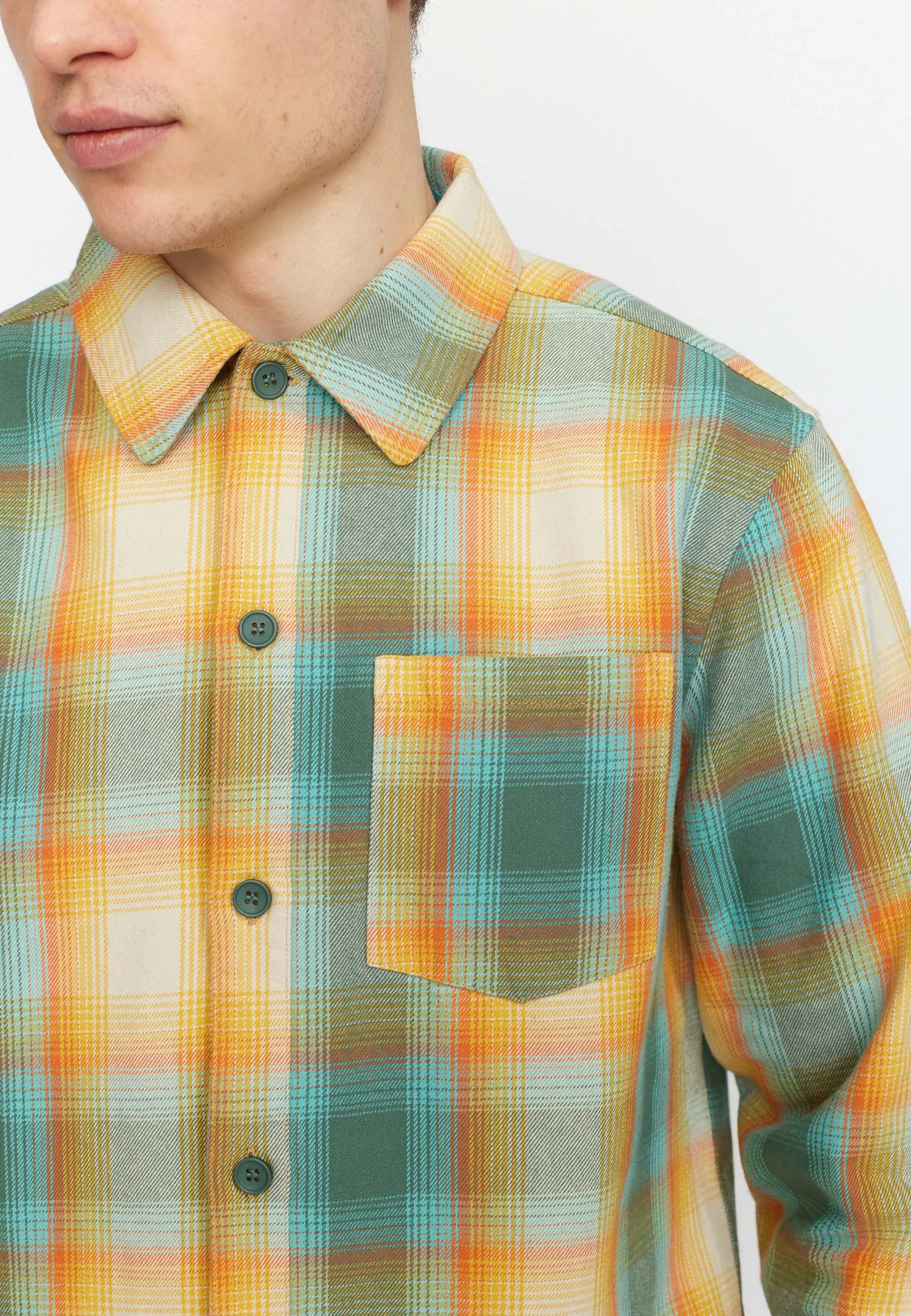 Casual Overshirt / 3974 - Green