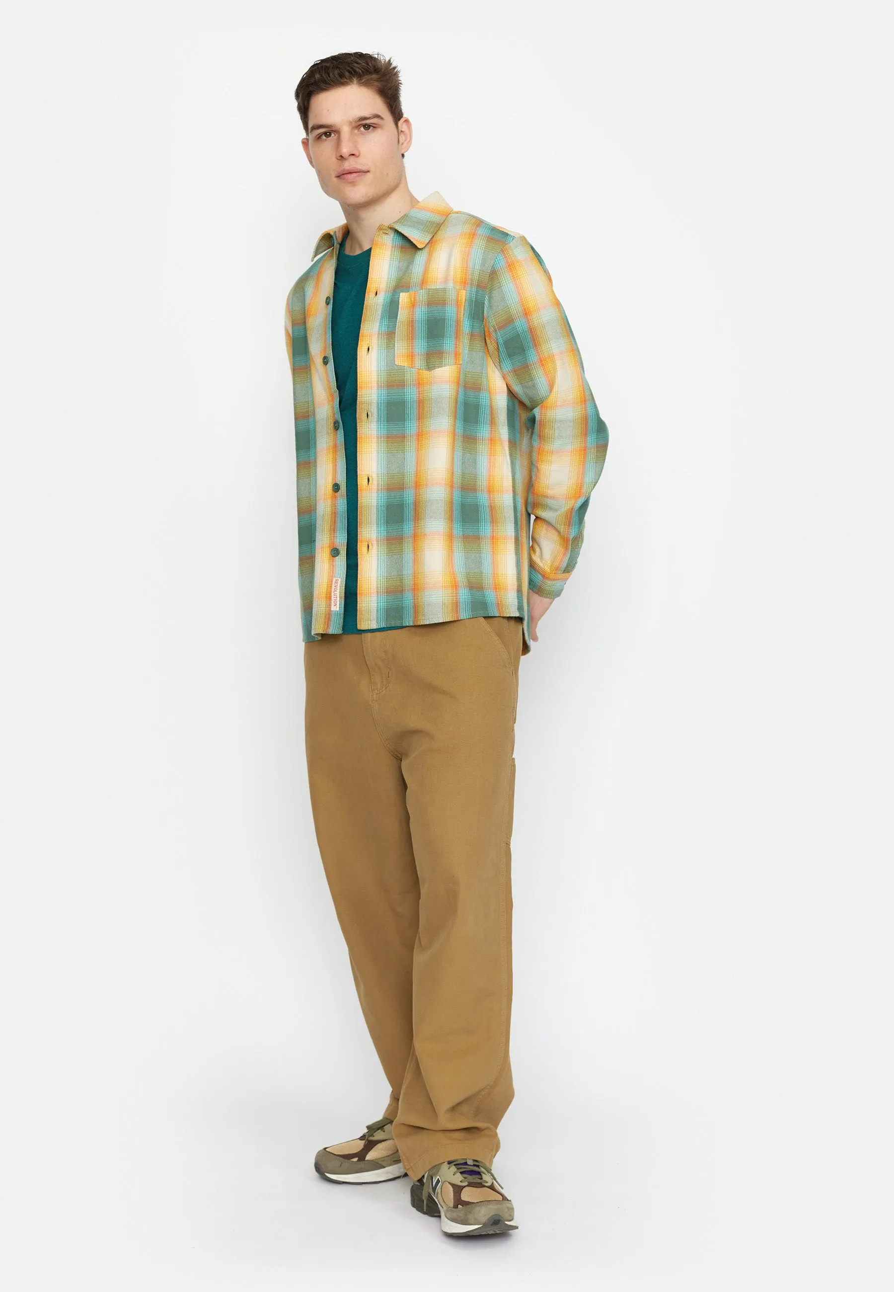 Casual Overshirt / 3974 - Green