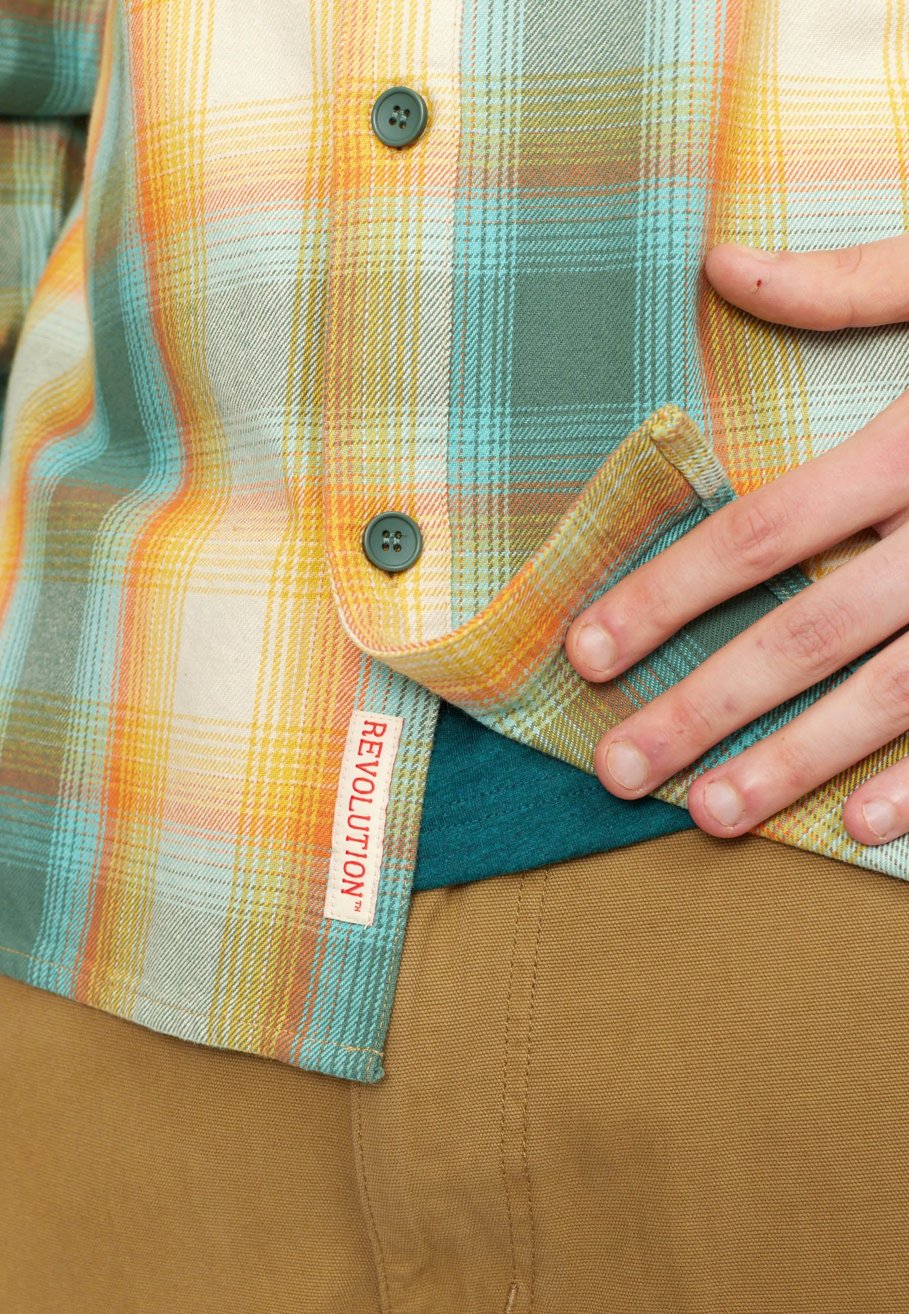 Casual Overshirt / 3974 - Green