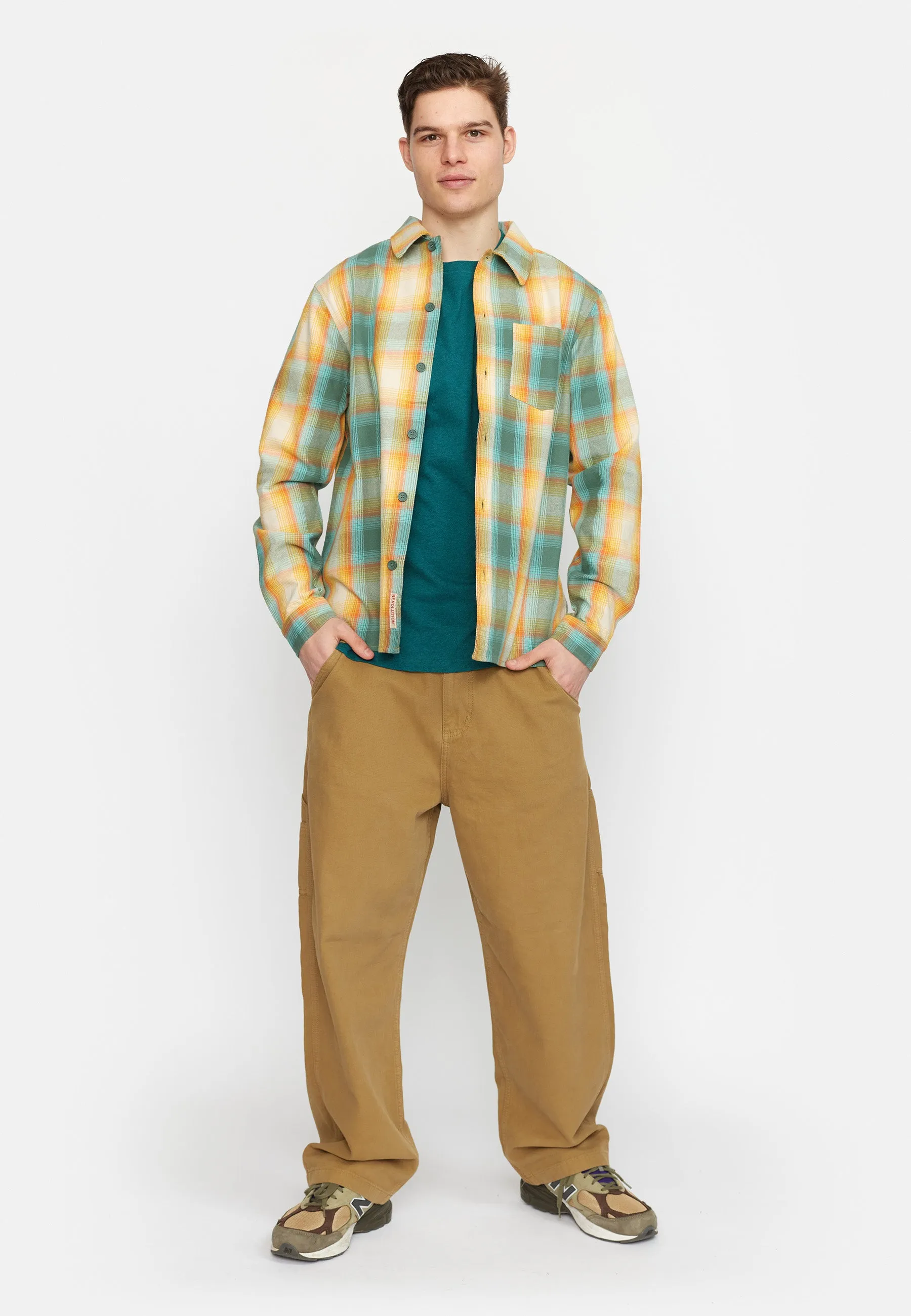Casual Overshirt / 3974 - Green