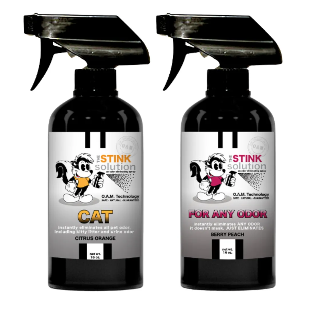 Cat Double Pack 16 oz. Odor Eliminating Sprays