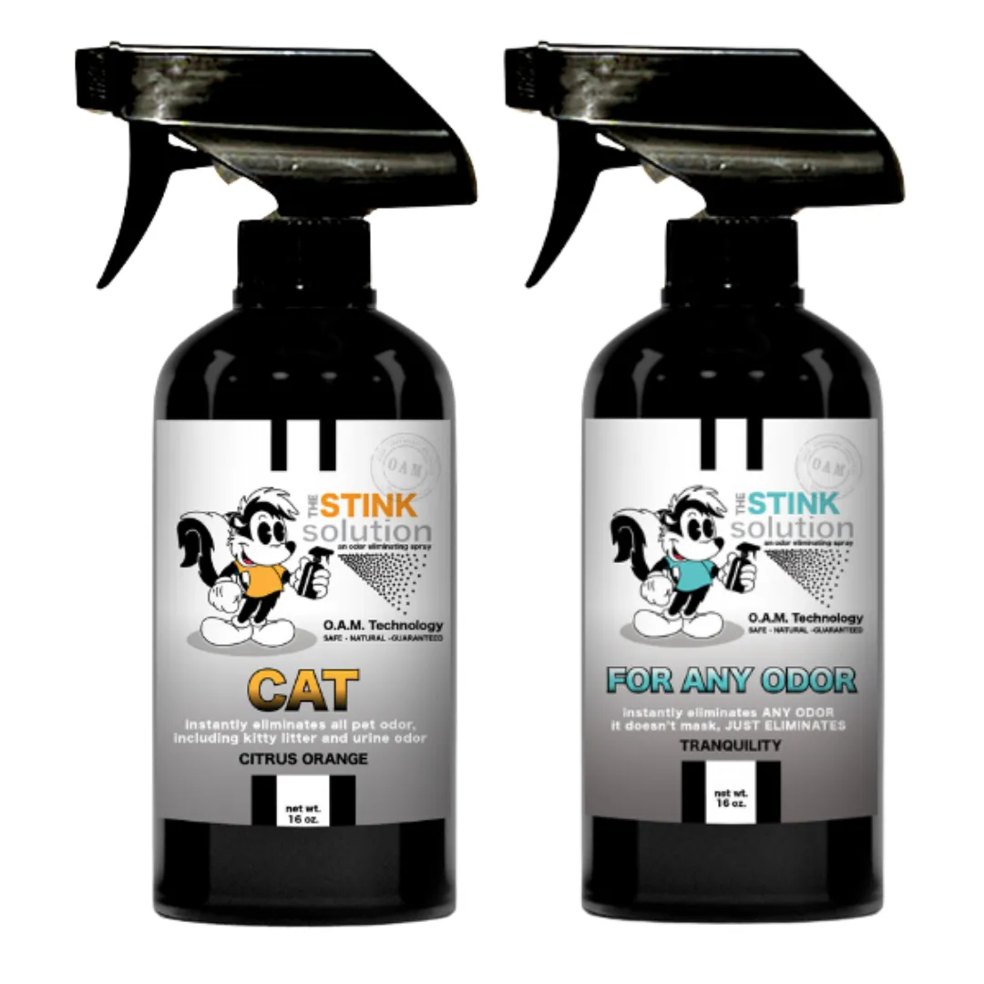 Cat Double Pack 16 oz. Odor Eliminating Sprays