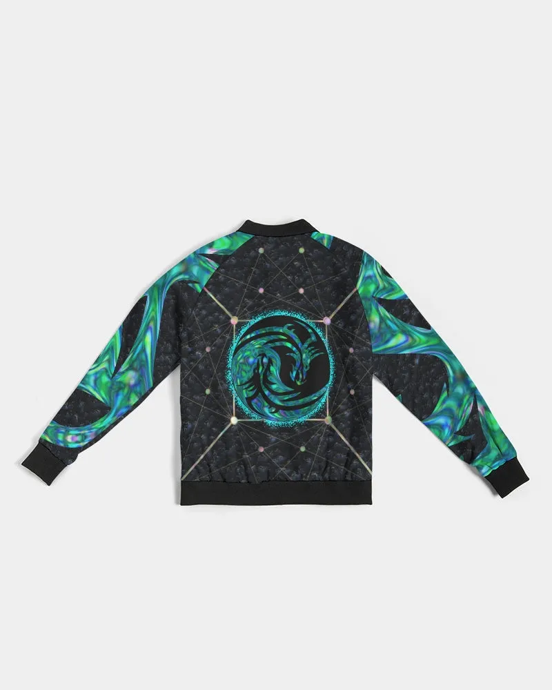 Celestial Night Women's Bomber Jacket