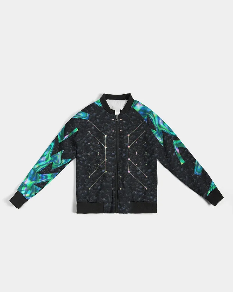 Celestial Night Women's Bomber Jacket
