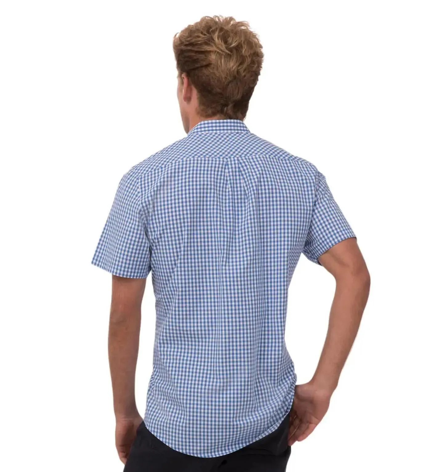 Chef Works Gingham Men's Service Shirt