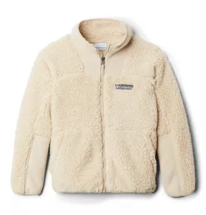 Columbia Sportswear Kids Winter Pass Sherpa Full Zip in Ancient Fossil: Sizes: 4 to 18