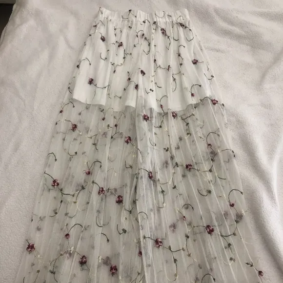Coquette Maxi Skirt Pant