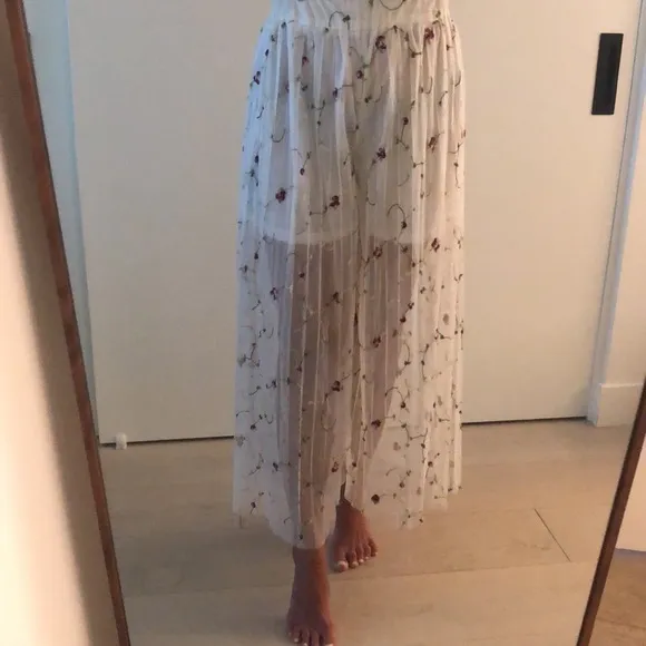 Coquette Maxi Skirt Pant