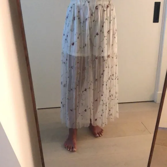 Coquette Maxi Skirt Pant