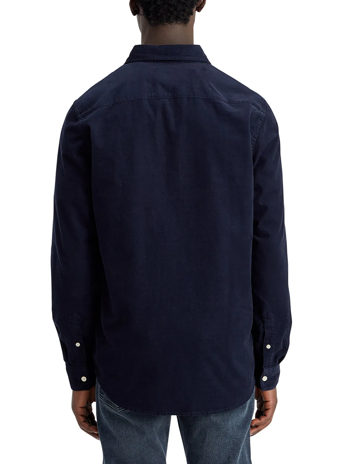 Corduroy Shirt - Navy