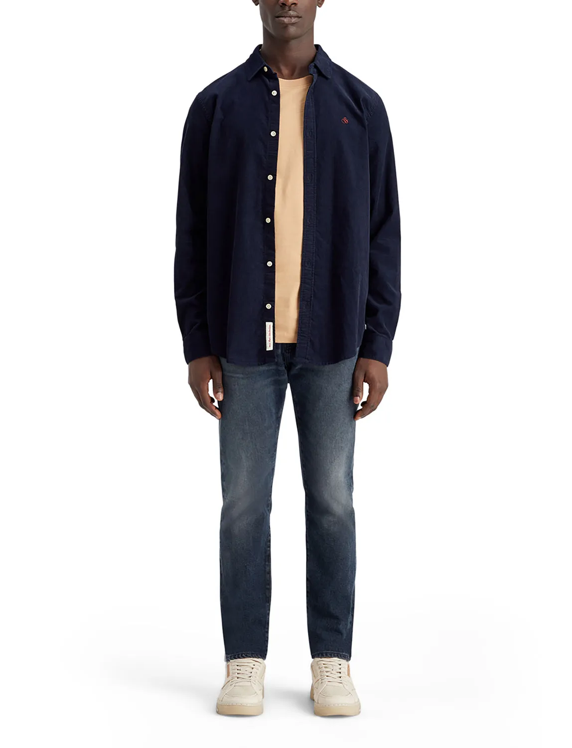 Corduroy Shirt - Navy