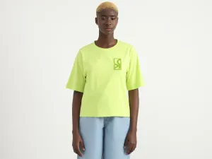 Cotton Solid Round Neck Women T-shirts