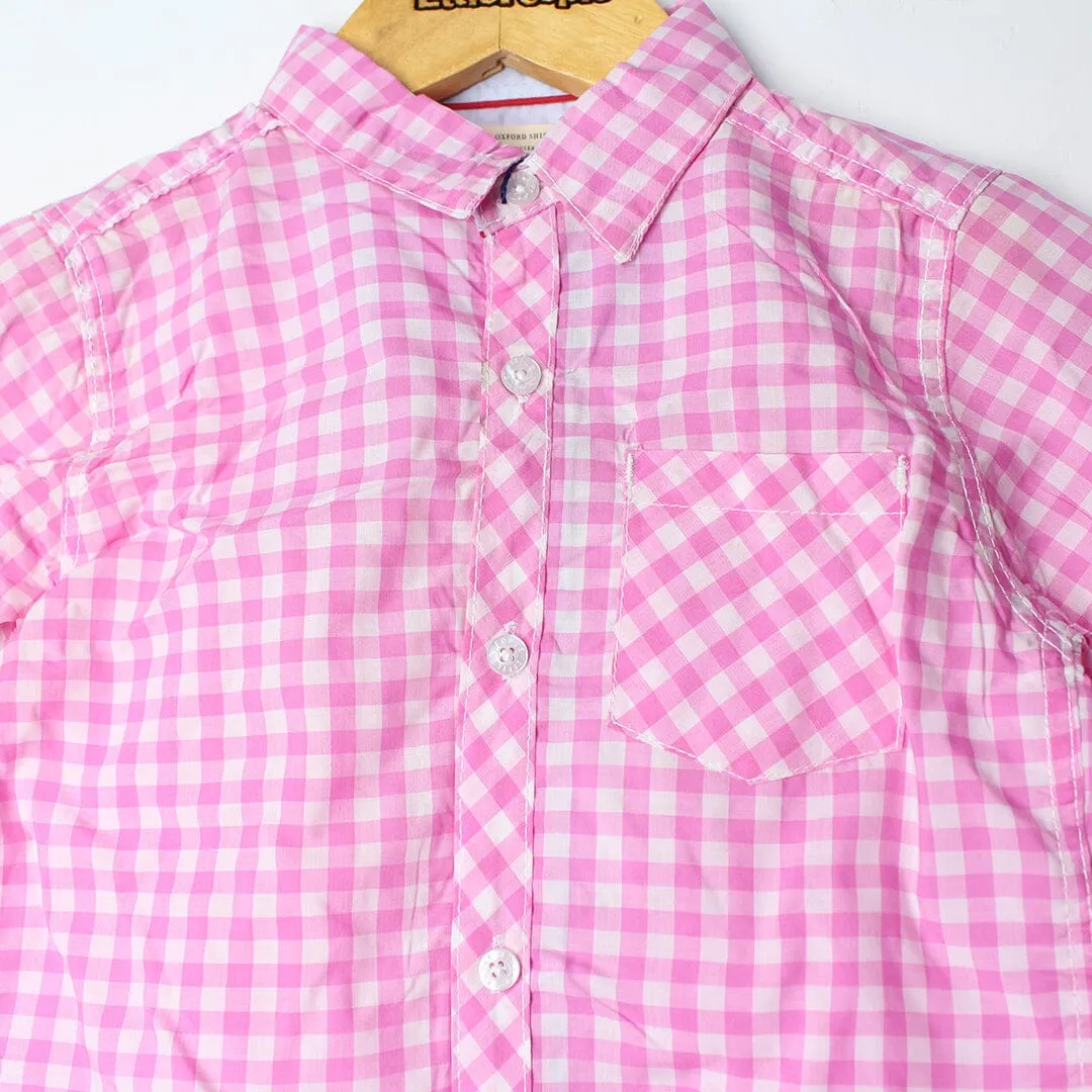 Crave Pink Themed Stylish Boys Casual Shirt