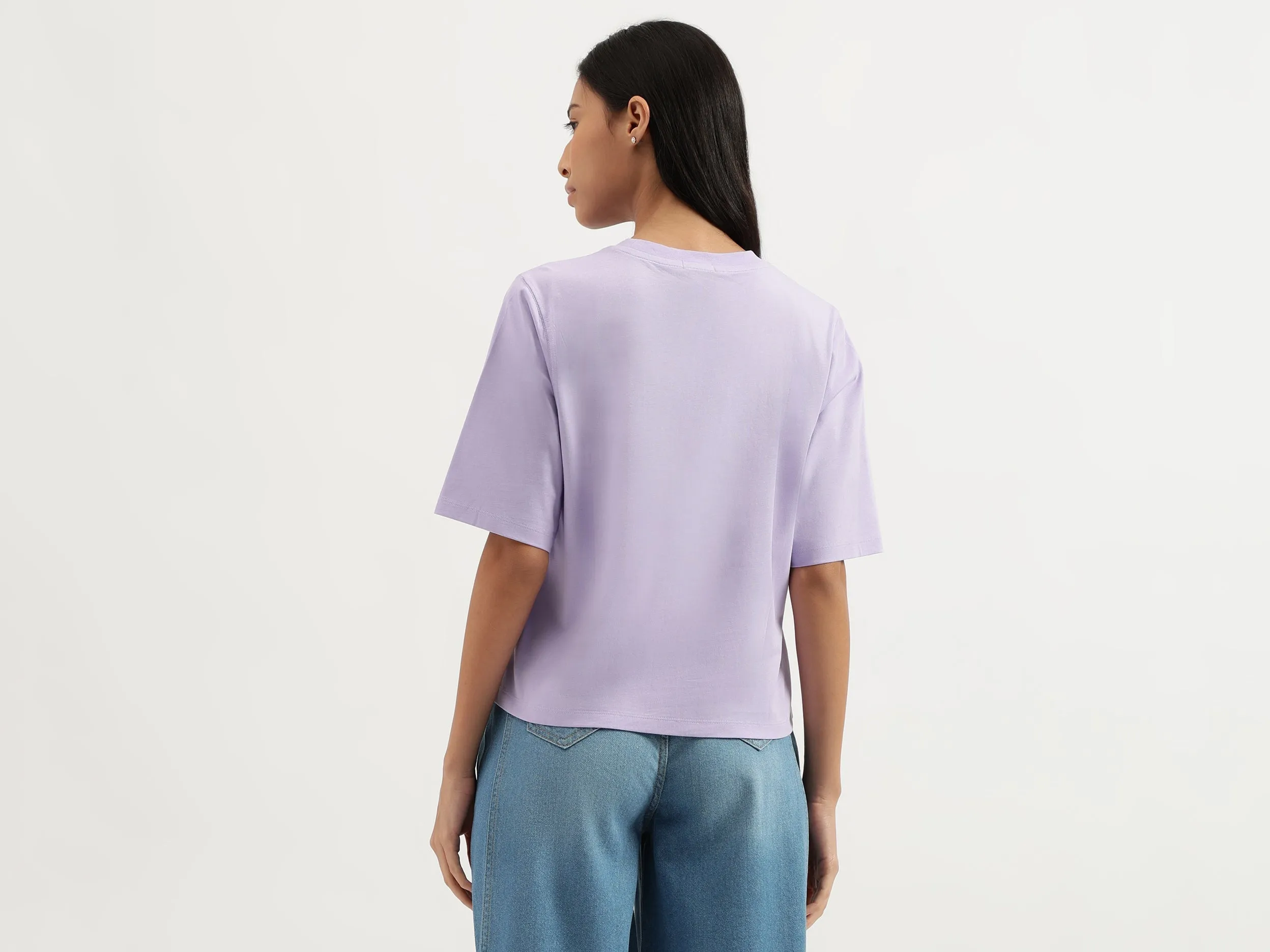 Crew Neck Logo Detail T-Shirt