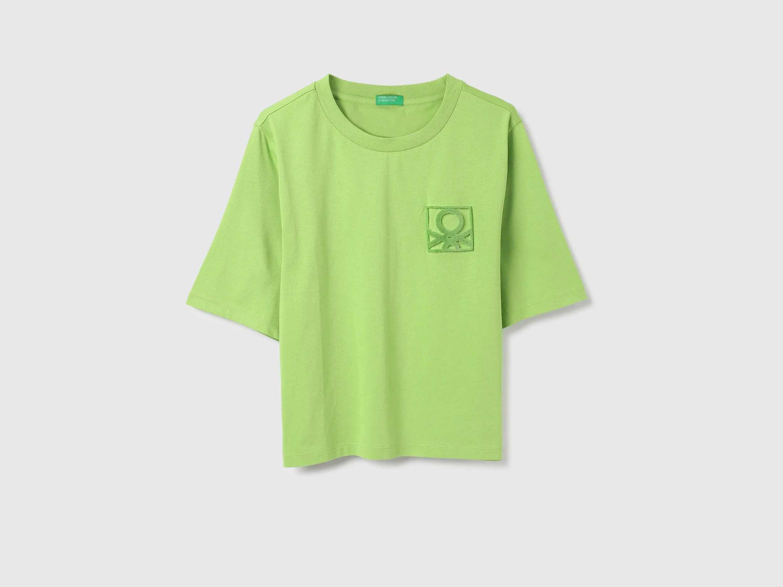 Crew Neck Logo Detail T-Shirt