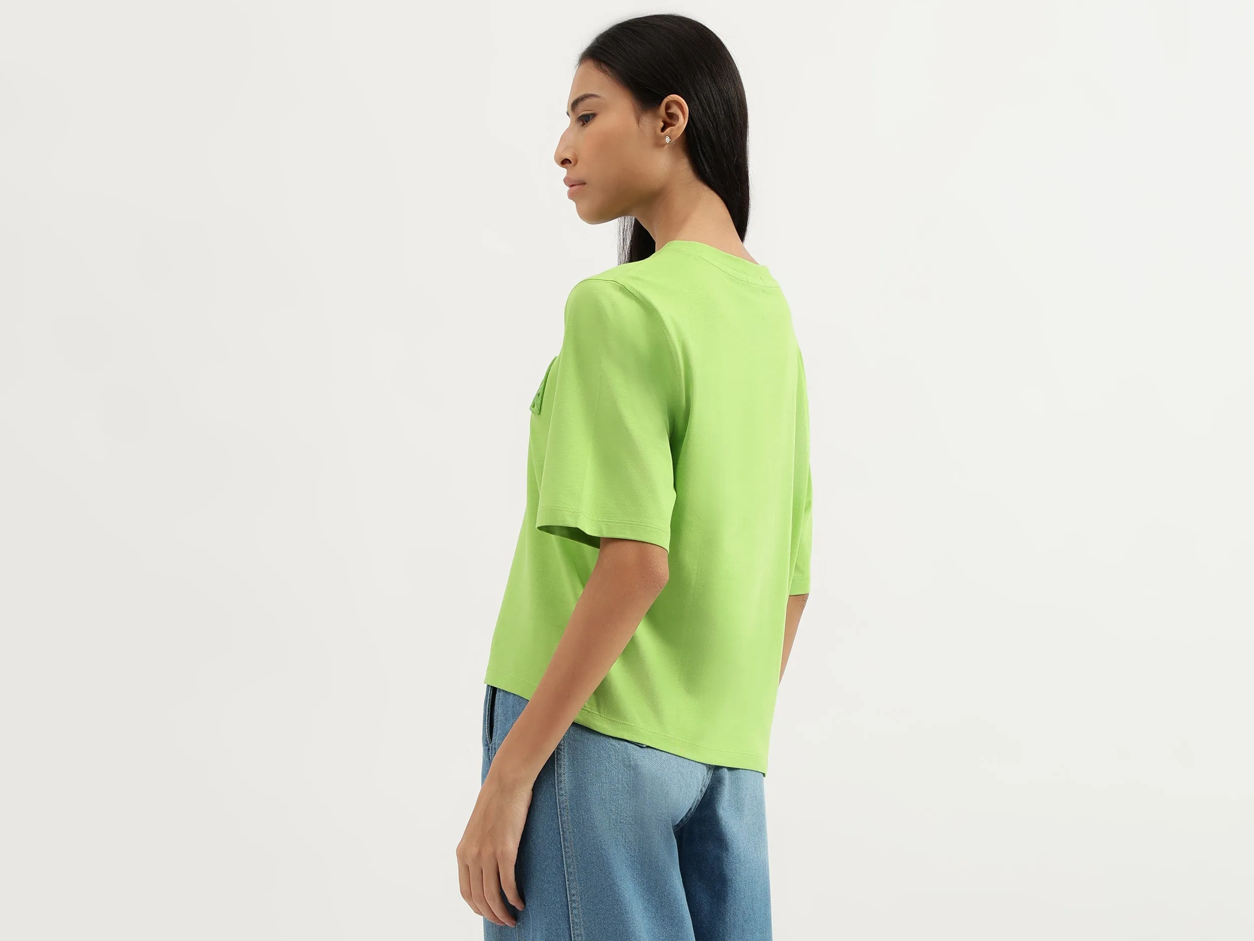 Crew Neck Logo Detail T-Shirt