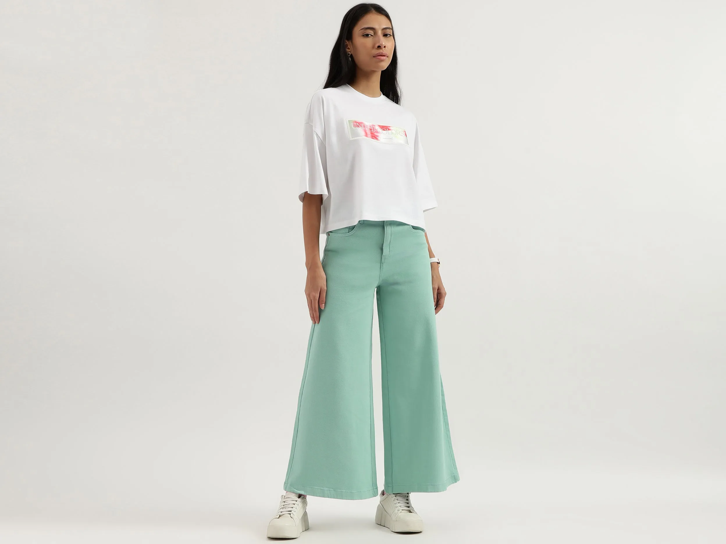 Crew Neck Printed T-Shirt
