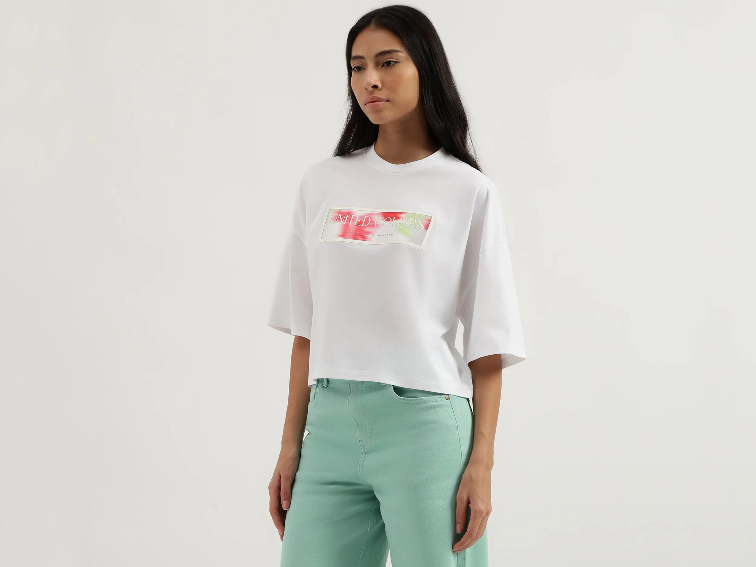 Crew Neck Printed T-Shirt
