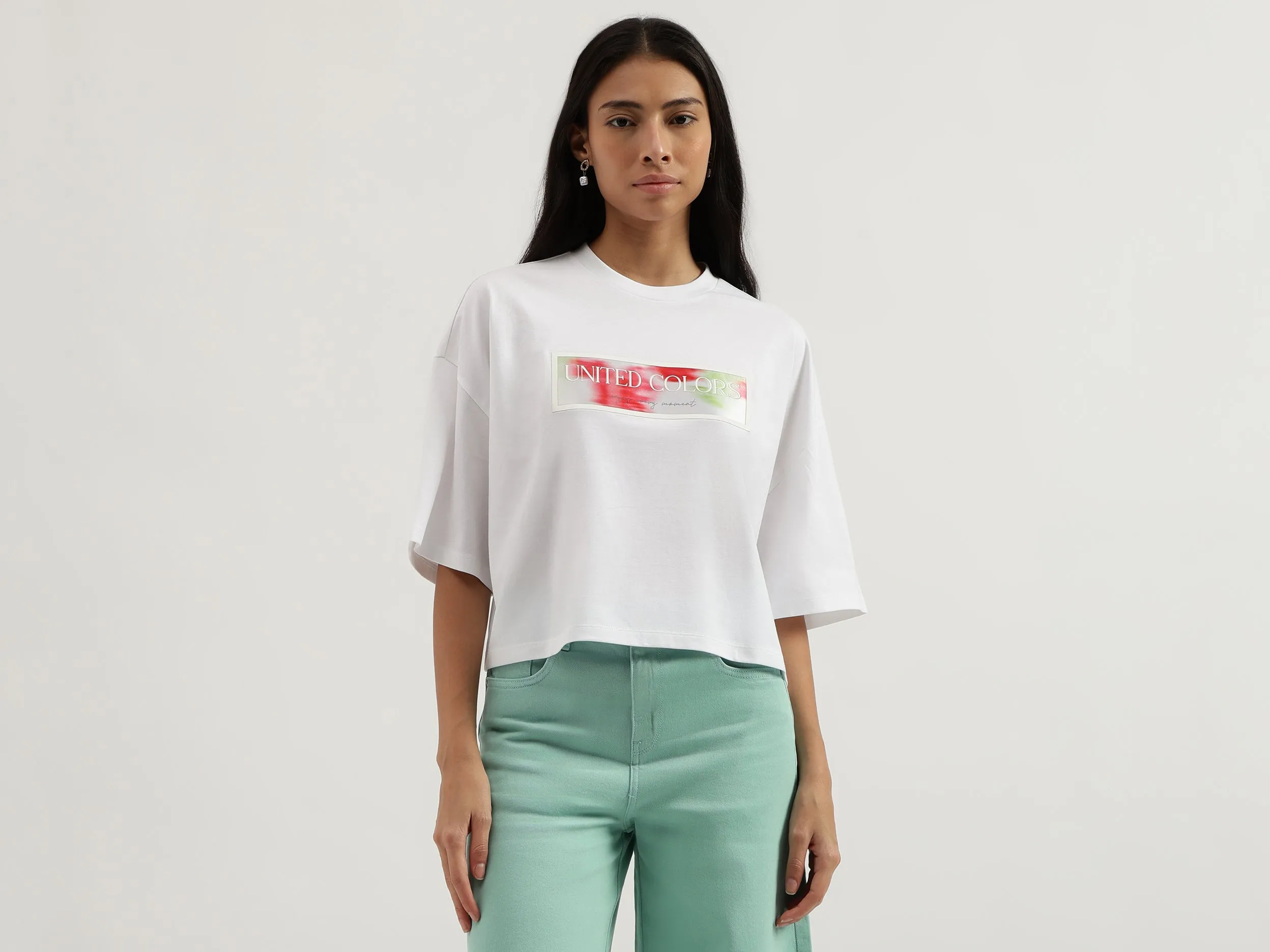 Crew Neck Printed T-Shirt