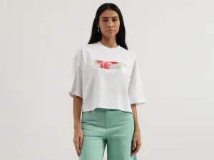 Crew Neck Printed T-Shirt