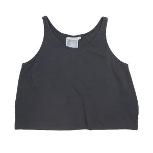 CROPPED TANK - BLACK