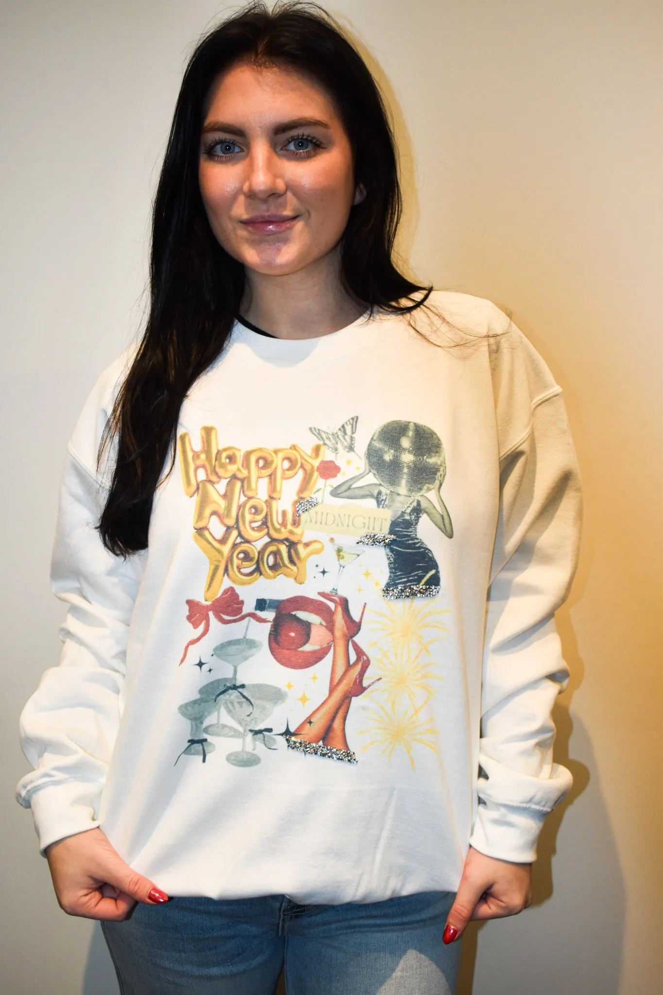 Dancing Disco Graphic Sweatshirt