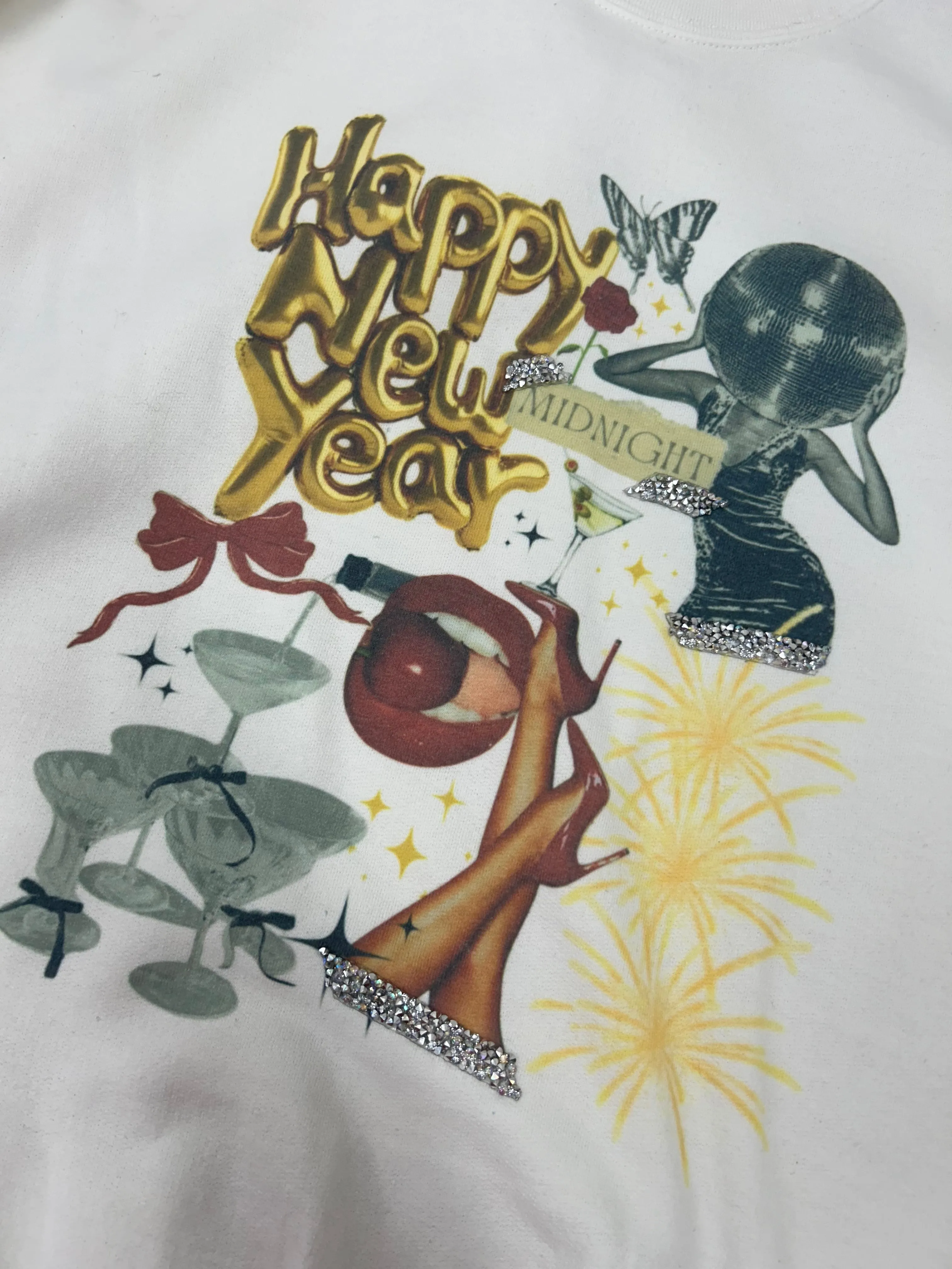 Dancing Disco Graphic Sweatshirt