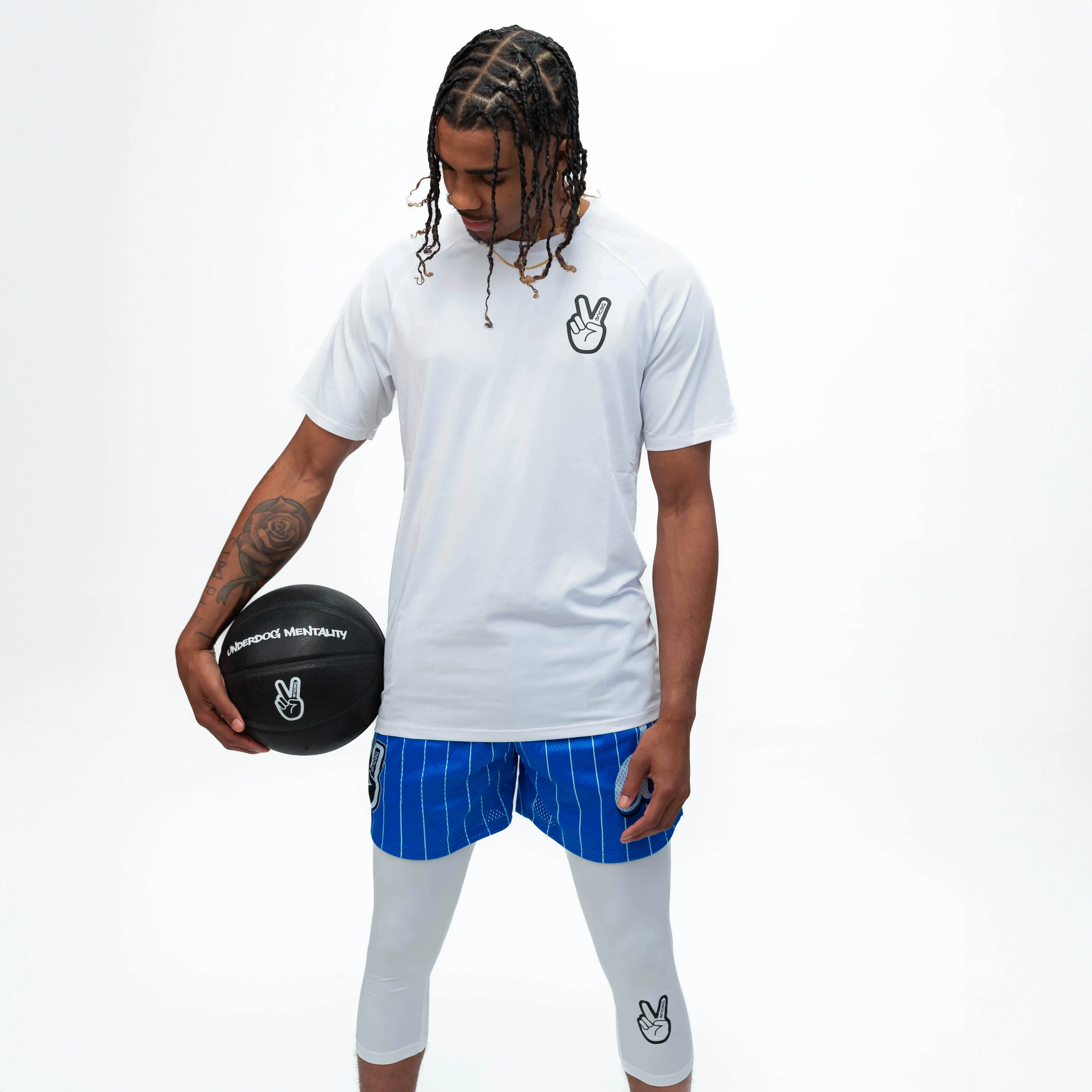 DEUCE LIGHTWEIGHT PERFORMANCE SHIRT | White