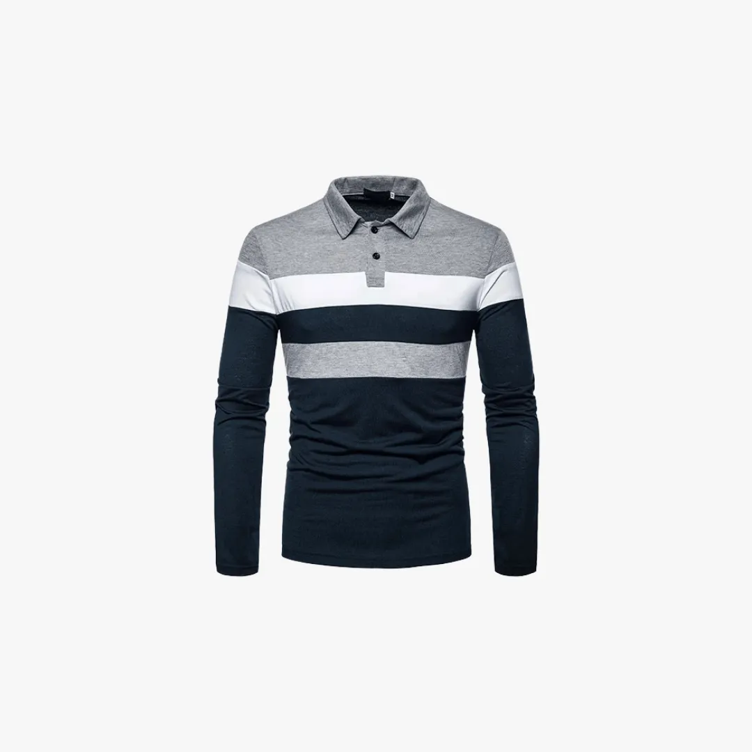 Domoir | Long Sleeve Polo Shirt