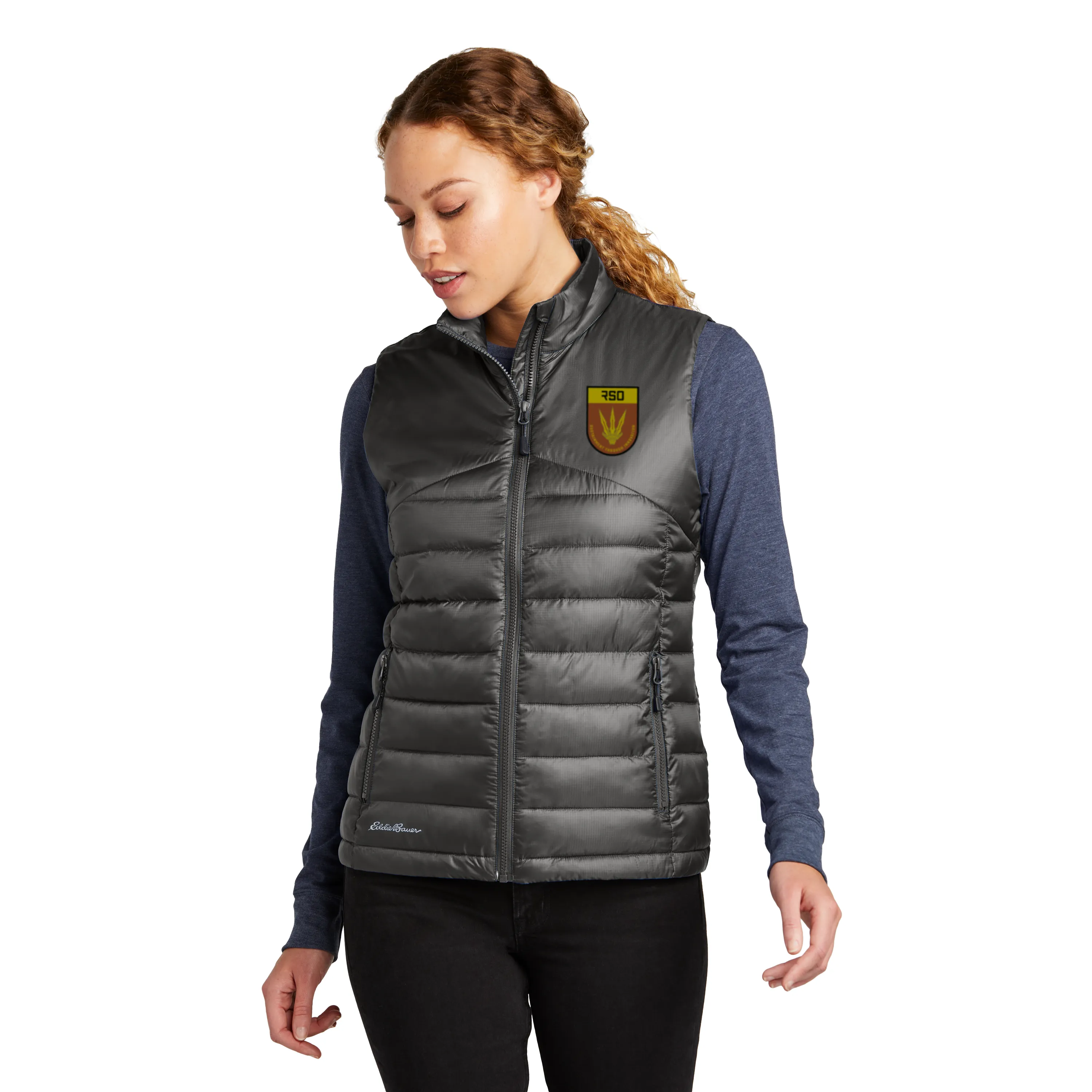 Eddie Bauer - Ladies Quilted Vest. EB513.