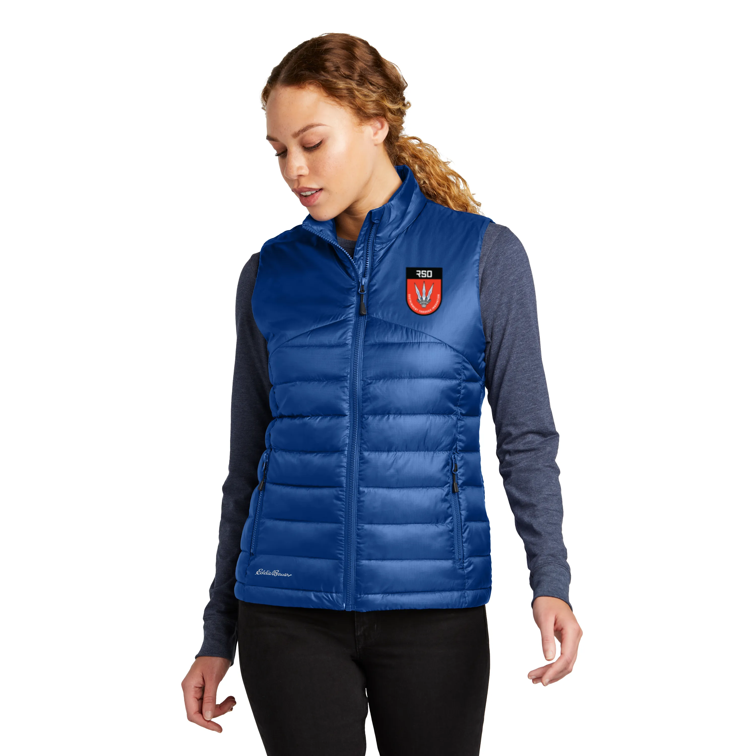Eddie Bauer - Ladies Quilted Vest. EB513.
