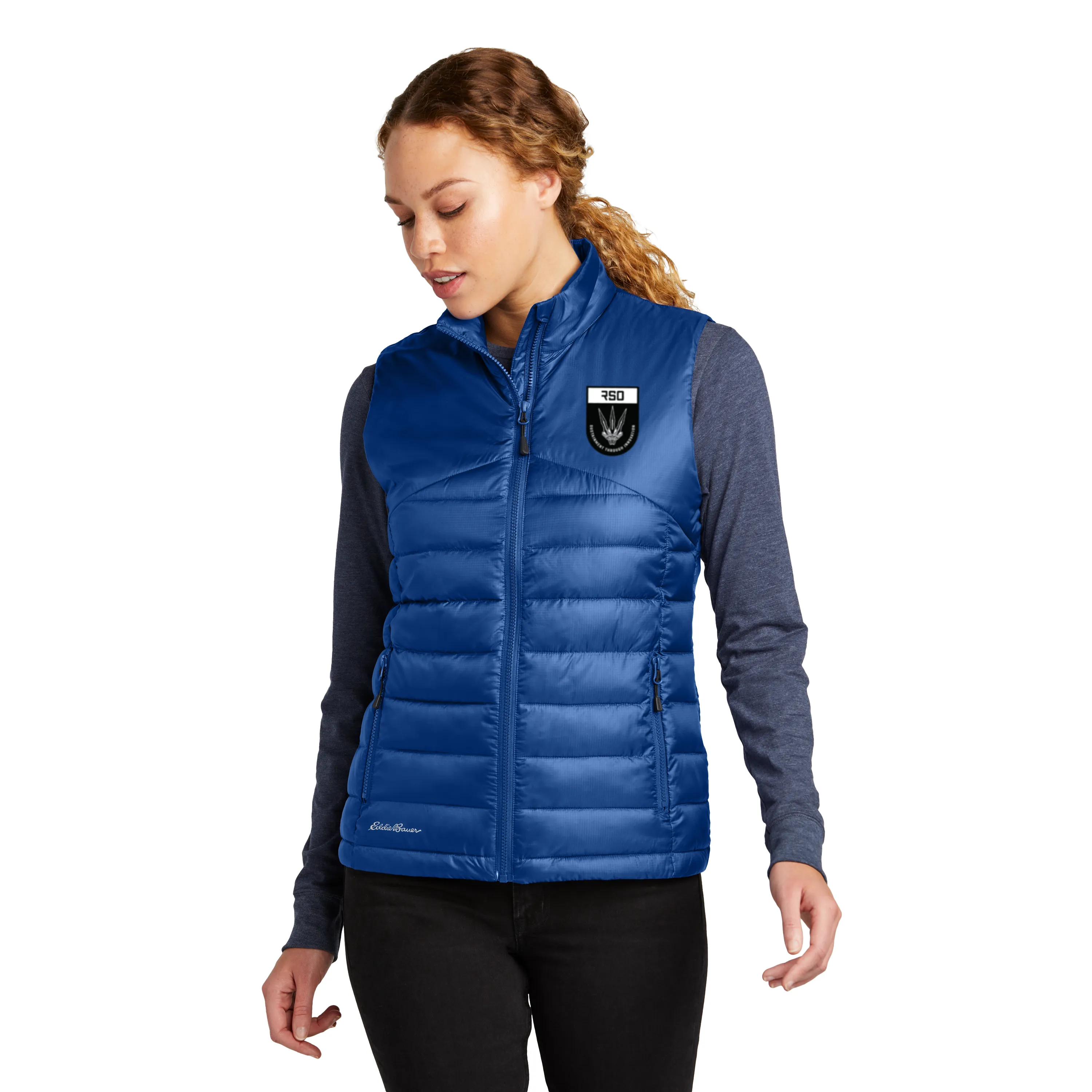 Eddie Bauer - Ladies Quilted Vest. EB513.