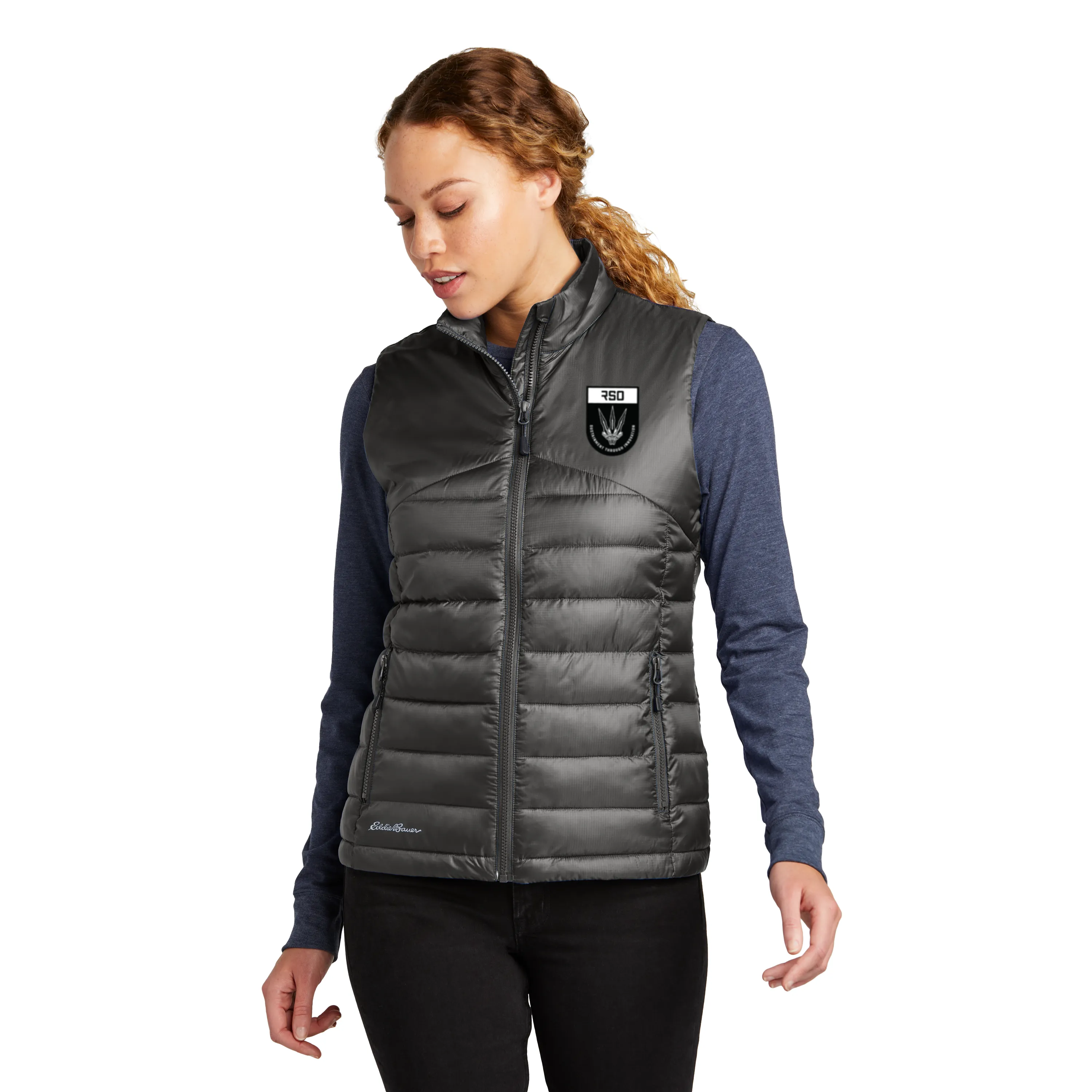 Eddie Bauer - Ladies Quilted Vest. EB513.