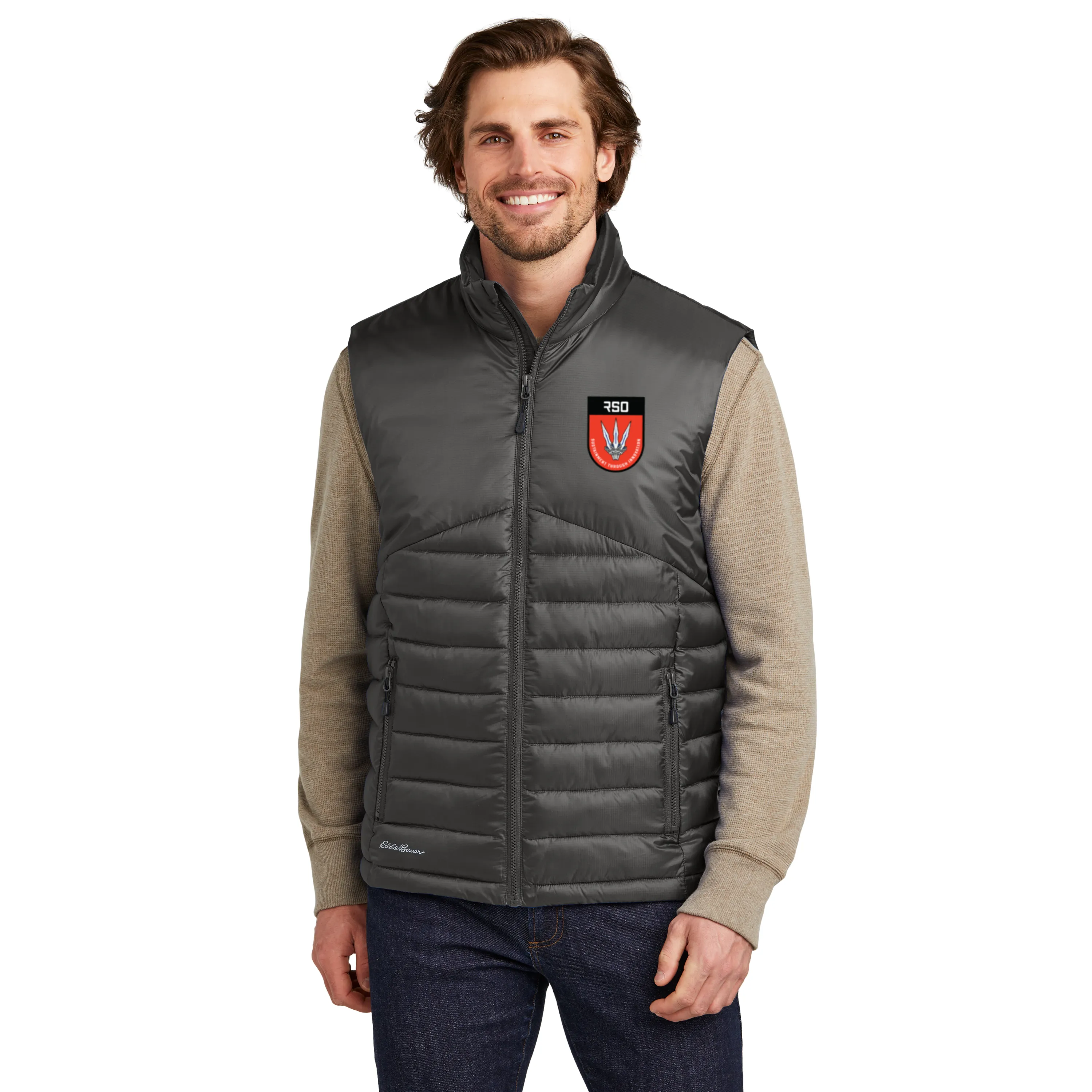 Eddie Bauer - Quilted Vest. EB512.